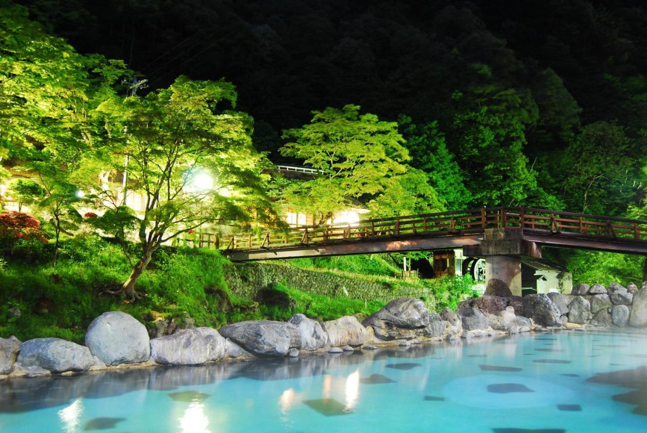 ホテル 大沢温泉 山水閣 花巻市 エクステリア 写真